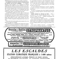 0127 - Page 104 - Nouvelles. Service de santé de la marine / La situation des élèves de l'École de médecine navale de Bordeaux qui ont fait campagne / École centrale de puériculture / Société nationale de chirurgie de Paris