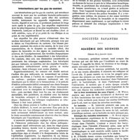 0091 - Page 67 - Actualités médicales. La lipodystrophie progressive / Intoxications par les gaz de combat / Sociétés savantes. Académie des sciences. Séance du 5 janvier 1920