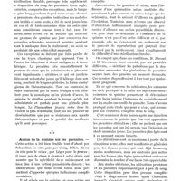 0129 - Page 97 - Considérations sur la parasitologie clinique du paludisme, par C. Paisseau et Jean Hutinel. Tierce bénigne / Action de la quinine sur les parasites