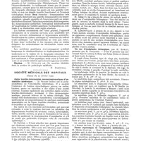 0280 - Page 234 - Sociétés savantes. Académie de médecine. Séance du 2 mars 1920 / Société médicale des hôpitaux. Séance du 27 février 1920