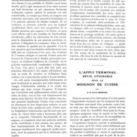 0593 - Page 519 - L'élimination urinaire nycthémérale envisagée dans son volume, sa concentration et son rythme (Considérations physio-pathologiques et cliniques), par le Dr J. Cottet / L'appui terminal est-il utilisable pour le moignon de cuisse, par le Dr Carle Roederer