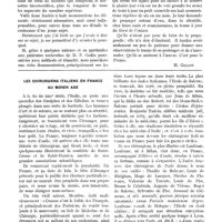 0079 - Page 40 - Variétés. Le livret de l'enfant ou les mesures indispensables de croissance [H. Gillet] / Les chirurgiens italiens en France au moyen âge