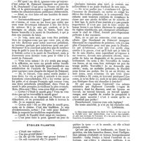 0213 - Page 126 - Libres propos. Deux opinions sur les congés / Étoiles filantes
