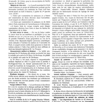 0410 - Page 257 - Nouvelles. Bureau municipal d'hygiène de Nevers / Enfants assistés de la Seine / Médecin de l'état civil / La lutte contre le cancer / Cinquantenaire médical en Belgique / Étudiants étrangers / Voyage médical à Vichy / Faculté de médecine / Conseil supérieur d'hygiène / Réorganisation du service des médecins de colonisation