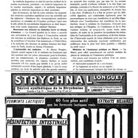 0525 - Page 333 - Nouvelles. Société française d'hygiène / Conseil médical de la marine marchande / Monument aux internes en médecine morts au champ d'honneur / L'automobile des médecins / Médecins de l'assistance publique au Maroc