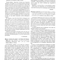 0590 - Page 383 - Chronique des livres. Anatomie médico-chirurgicale de l'abdomen. La région thoraco-abdominale, par Raymond Grégoire... (Librairie J.-B. Baillière et fils, à Paris) [A. Schwartz] / Moeurs intimes du passé : les fléaux de l'humanité, par le Dr Cabanès... (Albin Michel, éditeur à Paris) [Cornet] / Physique médicale, par le Dr André Broca... (Bibliothèque du doctorat en médecine de Gilbert et Fournier) (J.-B. Baillière et fils, éditeurs, Paris) [G. Linossier]