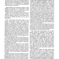 0098 - Page 74 - Les aspects cliniques de l'encéphalite léthargique, par le Pr Ch. Achard. D. Observations de cas mortels / E. Variabilité des symptômes et de l'évolution morbide
