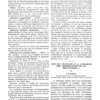 0147 - Page 123 - Revue annuelle. L'obstétrique en 1920, par le Dr Henri Vignes. Suites de naissance / L'obstétrique et la guerre / Note sur l'étiologie et la pathogénie des hémorragies de la délivrance, par le Dr Demelin