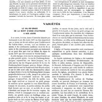 0018 - Page 400 - Libres propos. Un sage décret [G. Linossier] / Variétés. Le Val-de-Grâce. De la mort d'Anne d'Autriche à nos jours