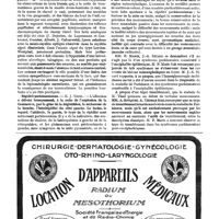 0107 - Page 474 - Revue des sociétés. Société de neurologie. Séance du 1er juillet 1920