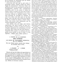 0046 - Page 42 - L'abus de la gymnastique et la loi sur l'éducation physique, par le Dr Joland / A propos de la question des ictères au cours du traitement arsenical de la syphilis. Un cas d'ictère grave mortel avec dosage de l'arsenic dans le foie. Par A. Policard et J. Pinard