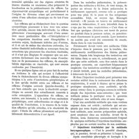 0093 - Page 89 - Le réflexe pilomoteur et les réflexes affectifs, par le Dr André-Thomas / Injections trachéales. Nouveau procédé pratique, par le Dr A. Balvay / 1° Injections trachéales par la méthode laryngoscopique