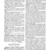 0130 - Page 126 - Sociétés savantes. Société de chirurgie. Séance du 12 janvier 1921 / Société de biologie. Séance du 8 janvier 1921