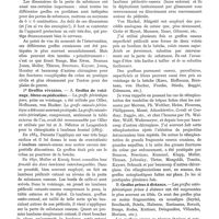 0166 - Page 154 - Clinique des maladies de l'encéphale. Réparation des brèches crâniennes par les greffes osseuses. Comparaison avec les greffes cartilagineuses et avec l'endoprothèse, par le Dr Mauclaire / 1° Greffes vivantes
