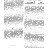 0313 - Page 313 - Fractures directes du calcanéum, par le Dr Laurent Moreau. Diagnostic et pronostic / Traitement / Sur l'utilité des courbes de fatigue pour le contrôle de l'entraînement en éducation physique, par les Drs H. Dausset et Boigey