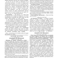 0316 - Page 316 - Sur l'utilité des courbes de fatigue pour le contrôle de l'entraînement en éducation physique, par les Drs H. Dausset et Boigey. Indications que peuvent donner les courbes de fatigue au point de vue sportif / Conclusions / Sociétés savantes. Académie de médecine. Séance du 29 mars 1921 / Séance du 5 avril 1921 / Société de biologie. Séance du 5 mars 1921