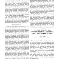 0364 - Page 364 - Revue annuelle. Les maladies de la nutrition en 1921, par F. Rathery et R. Glénard. Goutte / Corps créatiniques / Le mode d'action des cures hydrocarbonées chez les diabétiques, par Marcel Labbé