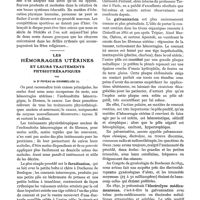 0415 - Page 413 - Exagérations, erreurs et esprit de système en éducation physique, par le Dr Maurice Boigey / Les hémorragies utérines et leurs traitements physiothérapiques, par le Dr Foveau de Courmelles