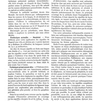0502 - Page 494 - Radiumpuncture des cancers de l'utérus par voie abdominale, par Anselme Schwartz et Richard / Technique actuelle