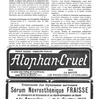 0027 - Page 14 - Revue des revues. Scrofule, scrofulo-tuberculose et syphilo-scrofule. (Emile Sergent, Rev. de méd., 1920, n° 2) / Anatomie pathologique de l'encéphalite léthargique (Pierre Marie et C. Trétiakoff, Ann. de méd., 1920, n° 1) / La guerre, facteur de tuberculose pulmonaire (Léon Bernard, Ch. Mantoux et P. Jacquet, Ann. de méd., 1920, n° 1)