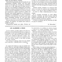 0067 - Page 38 - Variétés. Un médecin hydrologiste au commencement du XIXe siècle. Le Dr J.-P. Amédée Fontan, par le Dr Fontan [R. Molinéry] / Les allemands à Sedan