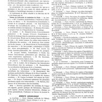 0117 - Page 68 - Nouvelles. Laboratoire départemental du Cher / Thèses de la Faculté de médecine de Paris / Mémento chronologique