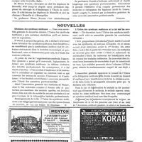 0167 - Page 97 - Les nouveaux professeurs. Le Professeur Reynès [Durand] / Nouvelles. Décisions des syndicats médicaux / L'Union des syndicats médicaux et la loi sur les pensions