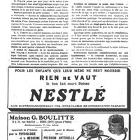 0315 - Page 176 - Revue des sociétés. Société d'ophtalmologie de Paris. Séance du 19 février 1921 / Société de thérapeutique. Séance du 9 février 1921