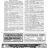 0326 - Page 182 - Nouvelles. Société de médecine et de chirurgie de Bordeaux / Mémento chronologique