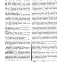 0345 - Page 193 - Nouvelles. Académie de médecine / IIIe Congrès d'hygiène scolaire de langue française, du 1er au 3 avril 1921, à la Faculté de médecine de Paris / Consultations médicales gratuites pour femmes et enfants indigènes / Association pour le développement des relations médicales