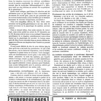 0412 - Page 229 - Chronique des livres. Traité élémentaire de physiologie, par E. Gley..., 1921... (J.-B. Baillière et fils, édit., Paris) [Jean Camus] / Alimentation, ravitaillement, par R. Legendre, 1920... (Masson, et Compagnie, éd. à Paris) / Traitement des arrêts de croissance, par le Dr M. Springer... (J.-B. Baillière et fils, édit., à Paris) / La toxémie traumatique à syndrome dépressif (shock traumatique) dans les blessures de guerre, par le Professeur E. Quénu... (Librairie Félix Alcan, à Paris)