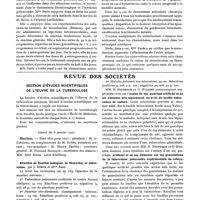 0429 - Page 241 - Revue des thèses. Contribution à l'étude de l'action thérapeutique du mésothorium, particulièrement dans les manifestations rhumatismales, (Mlle Th. Parès, Th. de Paris, 1920) / Revue des sociétés. Section d'études scientifiques de l'oeuvre de la tuberculose / Séance du 8 janvier 1921