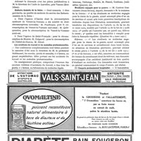0499 - Page 283 - Nouvelles. Asile d'aliénés de Lesvellec / Enfants-Assistés de la Seine / Les accidents du travail et les maladies professionnelles / La Société française de dermatologie à Bordeaux / Étudiants engagés pour la guerre / IIe Congrès professionnel hospitalier