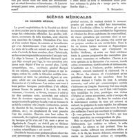 0511 - Page 290 - Variétés. Le passé de nos stations thermales [R. Molinéry] / Scènes médicales. Un congrès médical