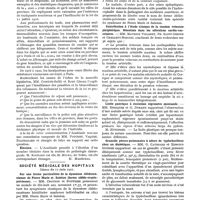 0034 - Page 30 - Sociétés savantes. Académie de médecine. Séance du 21 juin 1921 / Société médicale des hôpitaux. Séance du 17 juin 1921
