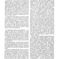 0038 - Page 34 - Revue médico-sociale et médico-juridique, par le Dr Paul Cornet et Me Adrien Peytel. Rôle social du médecin. Organisation de la médecine / La fonctionnarisation de la médecine / L'hospitalisation des malades