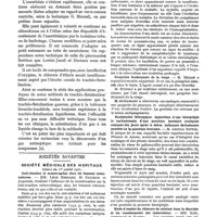 0091 - Page 87 - Anesthésie générale. Intercricothyroidienne par trachéo-fistulisation, avec insufflation d'oxygène, par le Dr Georges Rosenthal / Sociétés savantes. Société médicale des hôpitaux. Séance du 1er juillet 1921