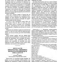 0101 - Page 95 - De l'utilisation de l'omoplate dans la restauration du squelette facial particulièrement dans les corrections et réfections nasales, par le Dr J. Molinié. III. - Rhinoplastie totale / Deux cas de méningite cérébro-spinale épidémique chez l'adulte, par le Dr René Le Dentu / Observation I