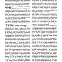 0160 - Page 150 - Les appendicites sans péritonite. Le syndrome toxémique chronique, par Pierre Descomps. II. Du côté de l'appareil vaso-moteur / III. Du côté de l'appareil régulateur thermique / IV. Du côté de l'appareil respiratoire / V. Du côté de l'appareil circulatoire