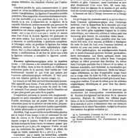 0192 - Page 180 - Revue annuelle. L'ophtalmologie en 1921, par le Dr F. Terrien. Traitement de l'exophtalmos pulsatile / Examen ophtalmoscopie avec la lumière verte / Anatomie comparée
