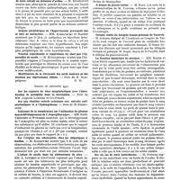 0324 - Page 308 - Sociétés savantes. Académie des sciences. Séances d'août 1921 / Séances de septembre 1921 / Académie de médecine. Séance du 4 octobre 1921