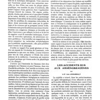 0434 - Page 418 - Leçon d'ouverture. Cours d'anatomie de la Faculté de Lyon. Les grandes périodes de l'histoire de l'anatomie, par le Dr A. Latarjet / Les accidents dus aux arsénobenzènes, par le Dr Léon Archambault