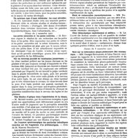 0439 - Page 423 - Sociétés savantes. Académie des sciences. Séance du 2 novembre 1921 / Académie de médecine. Séance du 2 novembre 1921