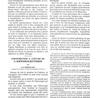 0505 - Page 505 - Une observation d'hydropneumothorax médiastino-interlobaire chez un tuberculeux, par le Dr Sigismond Bloch et le Dr Lucien Mallet / Contribution à l'étude de l'amygdalectomie, par le Dr Fredescu-Riou