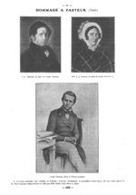 J.-J. Pasteur, le père de Louis Pasteur / Mme J.-J. Pasteur, la mère de Louis Pasteur / Louis Pasteu [...]