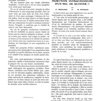 0038 - Page 26 - Le problème chirurgical de la maladie de Buerger et des gangrènes juvéniles, par le Dr Raymond Leieovici. IV. Reste la question du niveau de l'amputation / Arrêt brusque d'une longue crise de tachycardie paroxystique par injection intraveineuse d'un sel de quinine, par E. Géraudel et M. Mouquin