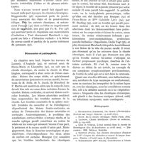 0127 - Page 115 - Chorées chroniques et troubles mentaux, par MM. le Pr H. Claude, Meignant et Lamache. Description / Discussion et pathogénie