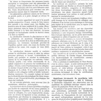 0200 - Page 188 - Revue annuelle. La stomatologie en 1928, par Ch. L'Hirondel. Os et dents. - Calcification et décalcification. - Déductions pathologiques / Syphilome circonscrit du maxillaire inférieur à type hyperostose