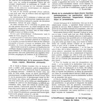 0310 - Page 298 - Actualités médicales. Les altérations osseuses dans les néphrites chroniques infantiles / Autovaccinothérapie de la pneumonie (Technique rapide. Résultats cliniques) / Essais de culture de l'amibe dysentérique / Etude de la cholestérine dans divers liquides pathologiques, en particulier dans les liquides pleuraux. Importance diagnostique et pronostique / L'insuffisance hépatique et les crises gastriques du tabes