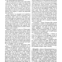 0324 - Page 312 - Le chlorure de calcium dans les hémorragies et les maladies du sang, par F. bourgeois et S. de Sèze. I. Le chlorure de calcium dans les hémorragies / II. Le chlorure de calcium dans les maladies du sang